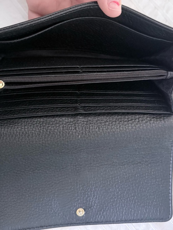 Michael Kors Black Tote with Blush Pink Straps and Gold Accents - Picture 2 of 7